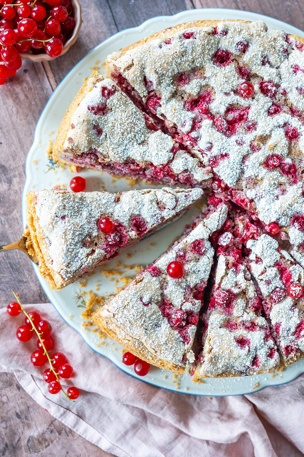 Träubleskuchen Baiser