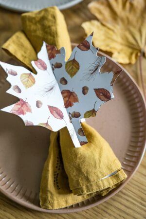 Serviettenringe Papier