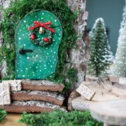 Wichteltüre für den Weihnachtwswichtel basteln