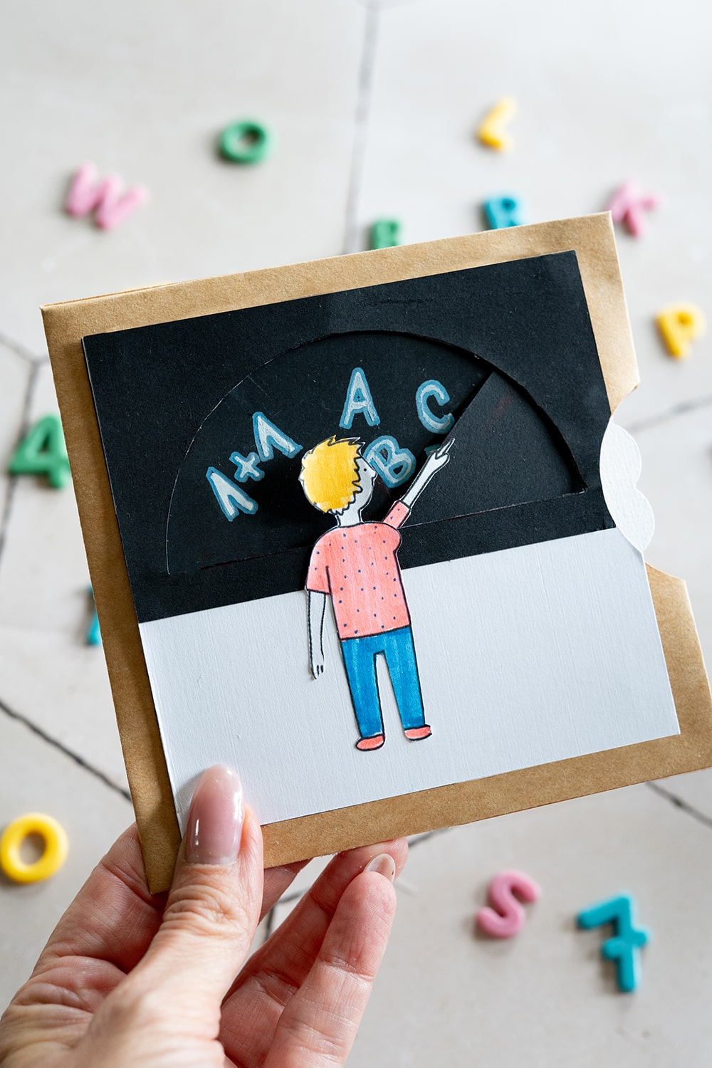 DIY Einschulungskarte