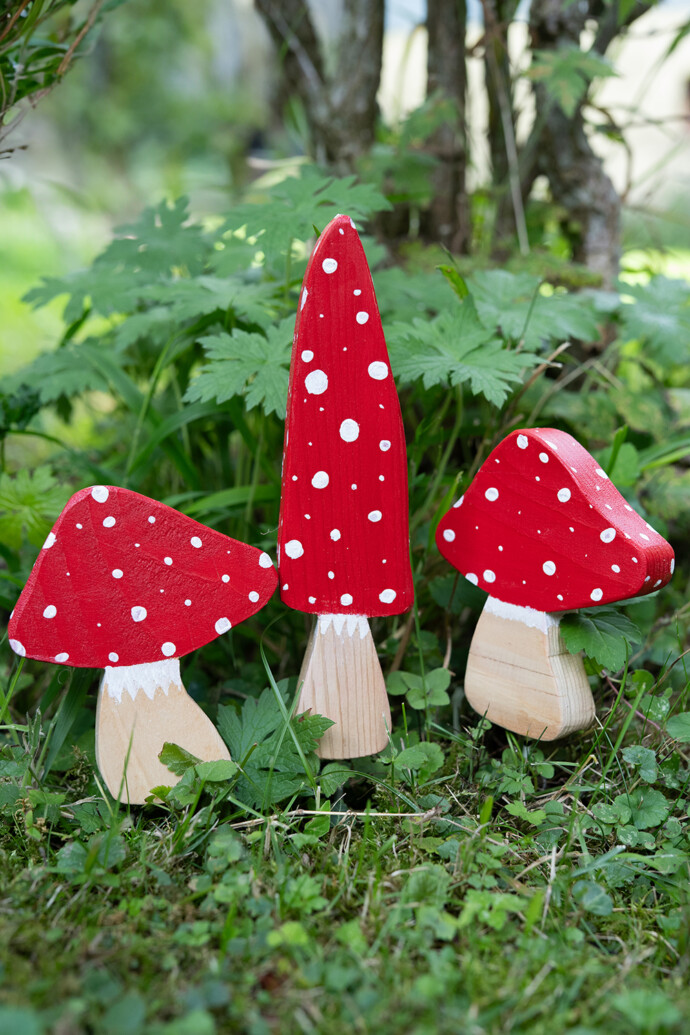 Verwunderlich Pilze Aus Holz Selber Machen Fotos