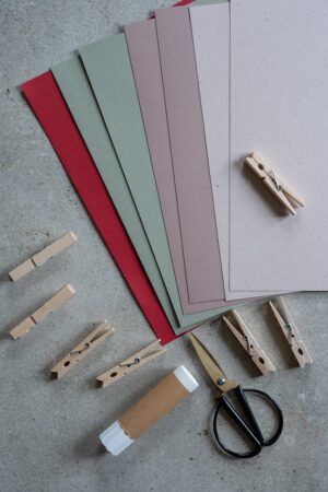 Pilzgirlande basteln