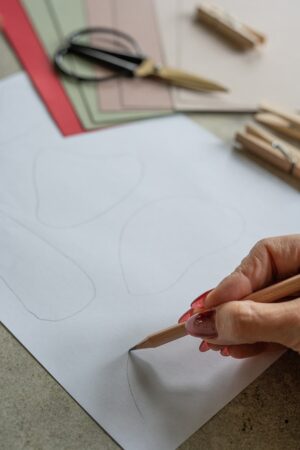 Pilzgirlande basteln